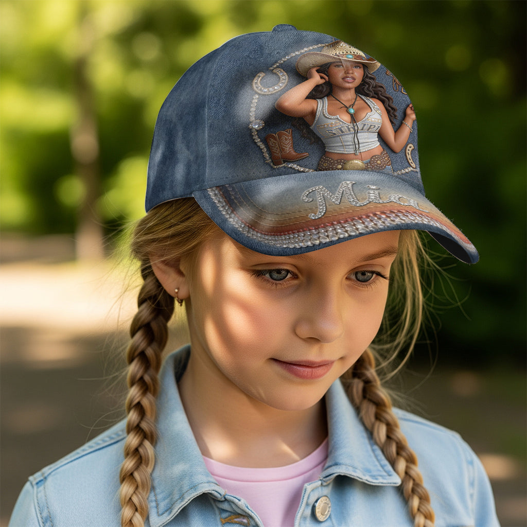 Individuelles Foto - Personalisierte Cowgirl Classic Cap