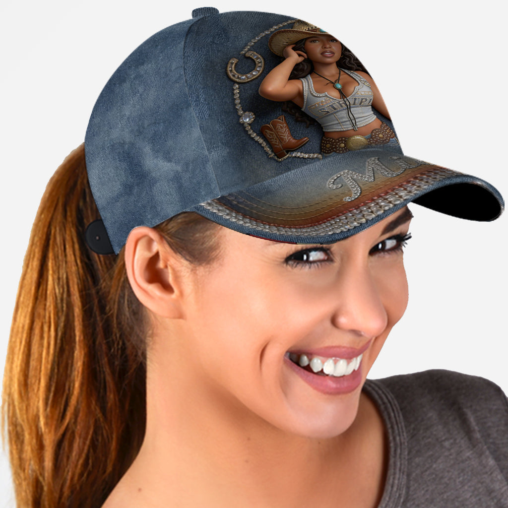 Individuelles Foto - Personalisierte Cowgirl Classic Cap