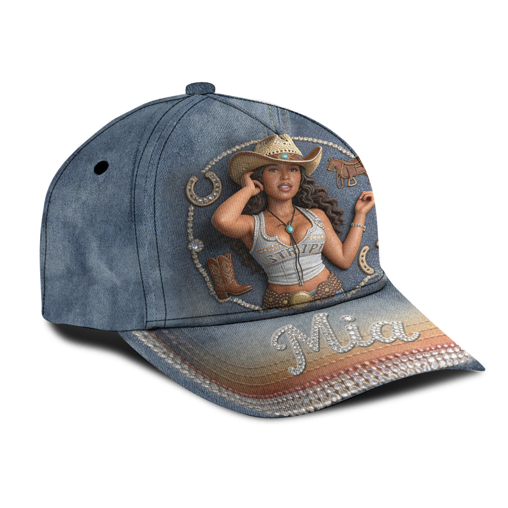 Individuelles Foto - Personalisierte Cowgirl Classic Cap