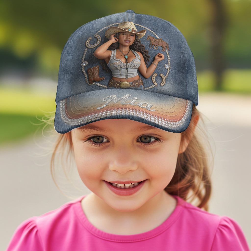 Individuelles Foto - Personalisierte Cowgirl Classic Cap