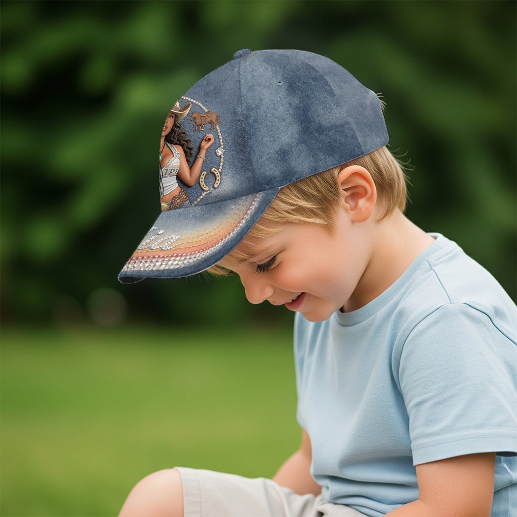 Individuelles Foto - Personalisierte Cowgirl Classic Cap