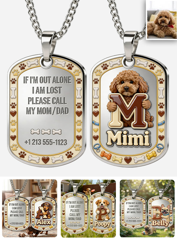 Pets ID - Personalized Dog Tag Necklace
