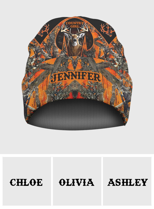 Country Girl - Personalisierte Jagdmütze