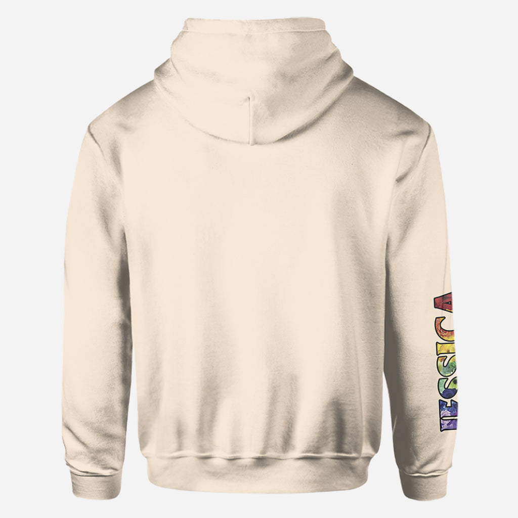 Hier ist jeder willkommen – personalisiertes Lehrer-T-Shirt