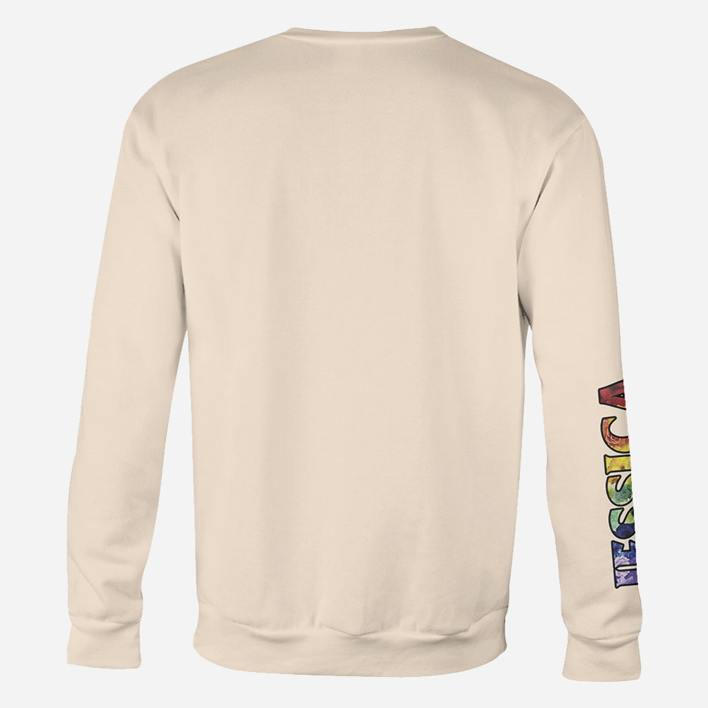 Hier ist jeder willkommen – personalisiertes Lehrer-T-Shirt