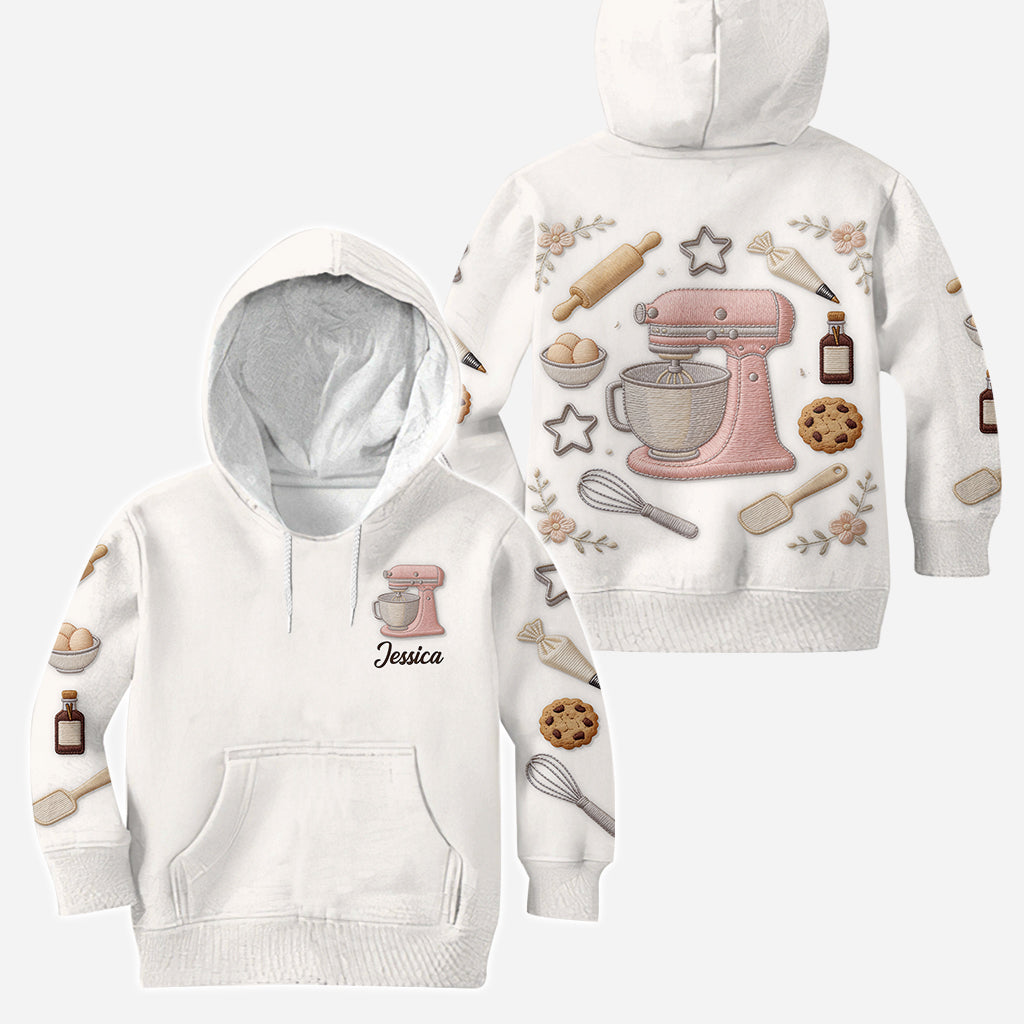 Love Baking - Personalized Baking Hoodie and Leggings