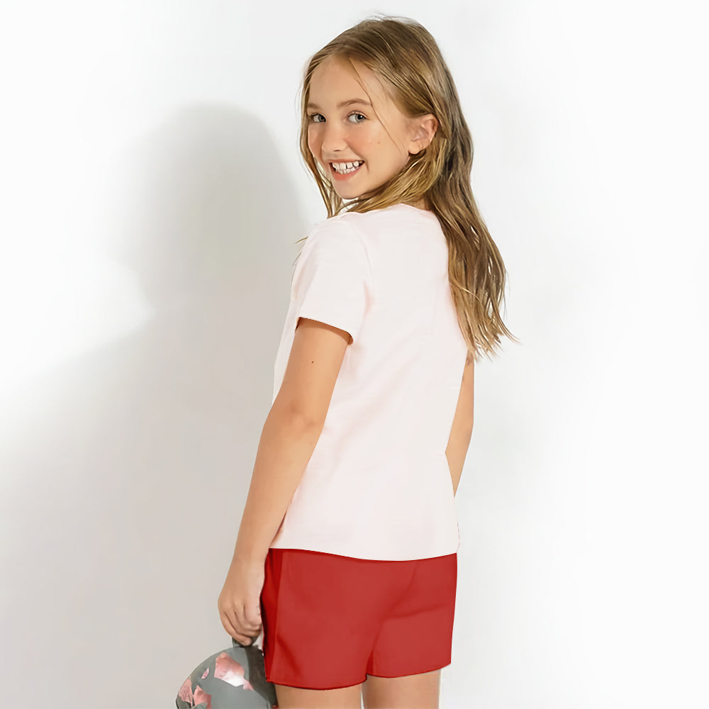 Wild, aber frei – personalisiertes Kinder-T-Shirt & Shorts