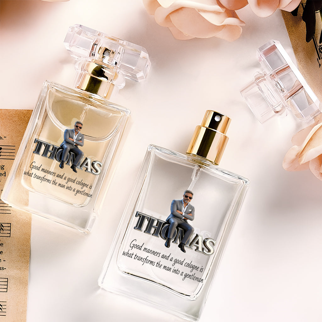 Herrenduft - Jedes Foto, Jeder Titel - Personalisierte Luxus Nachfüllflasche
