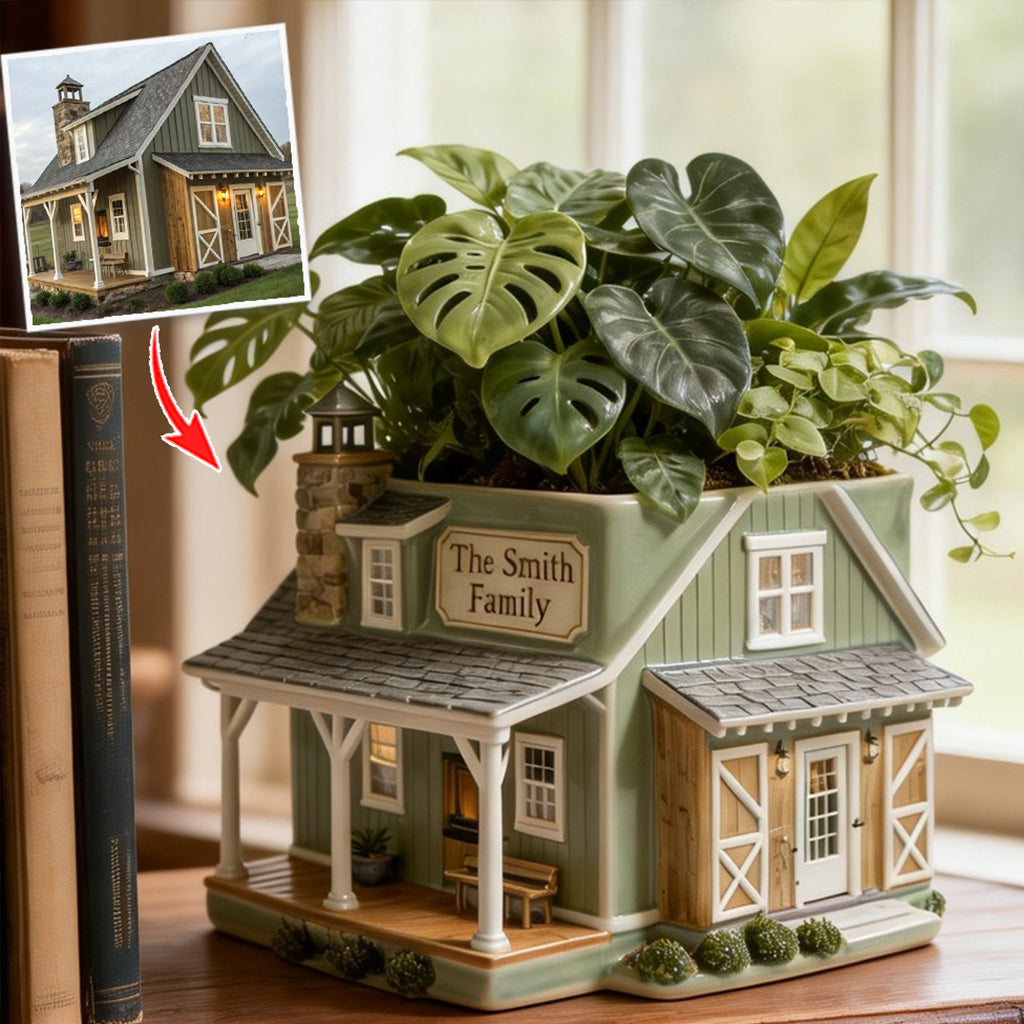 Home Sweet Home - Personalized Gardening Acrylic Pot