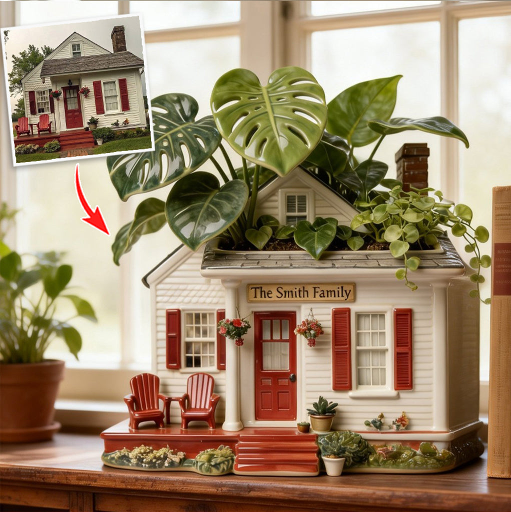 Home Sweet Home - Personalized Gardening Acrylic Pot