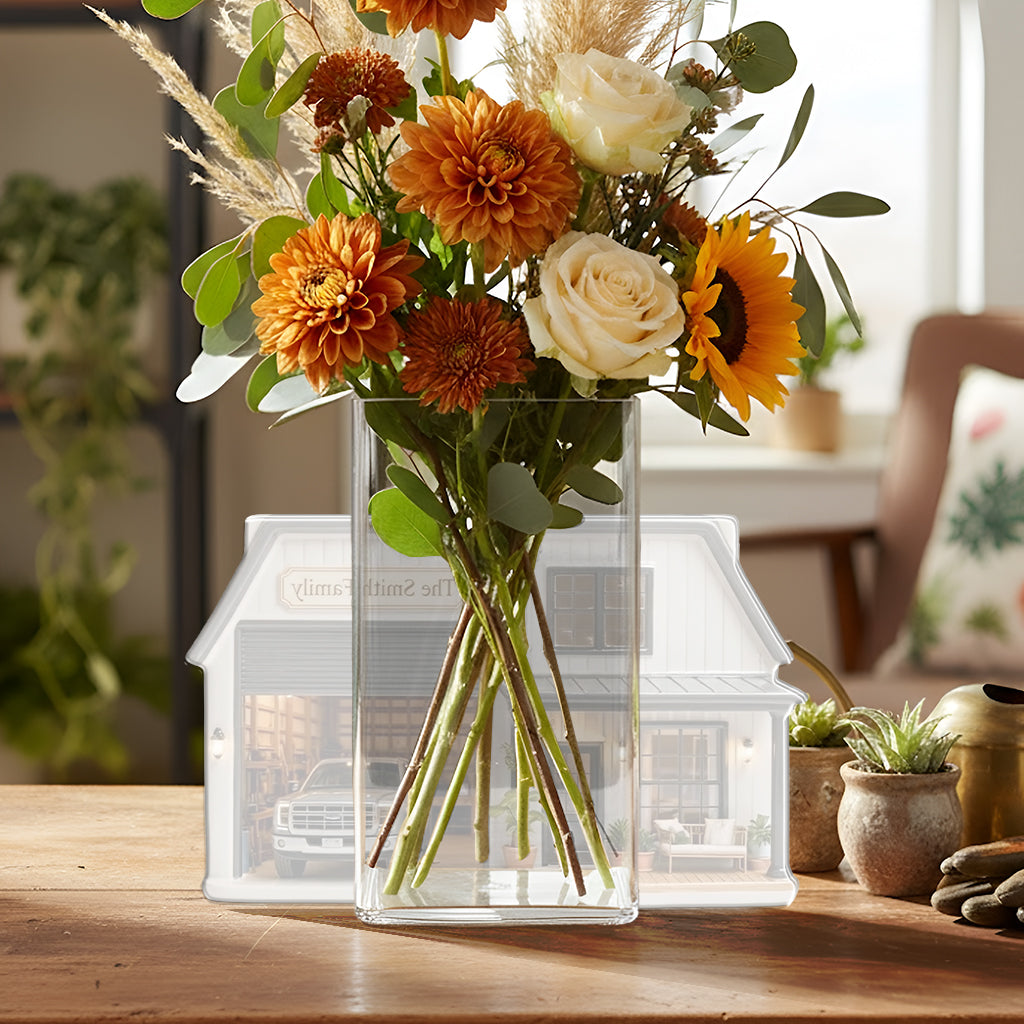 Home Sweet Home - Personalized Gardening Acrylic Pot