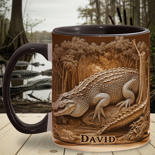 Later Gator - Personalized Hunting Accent Mug