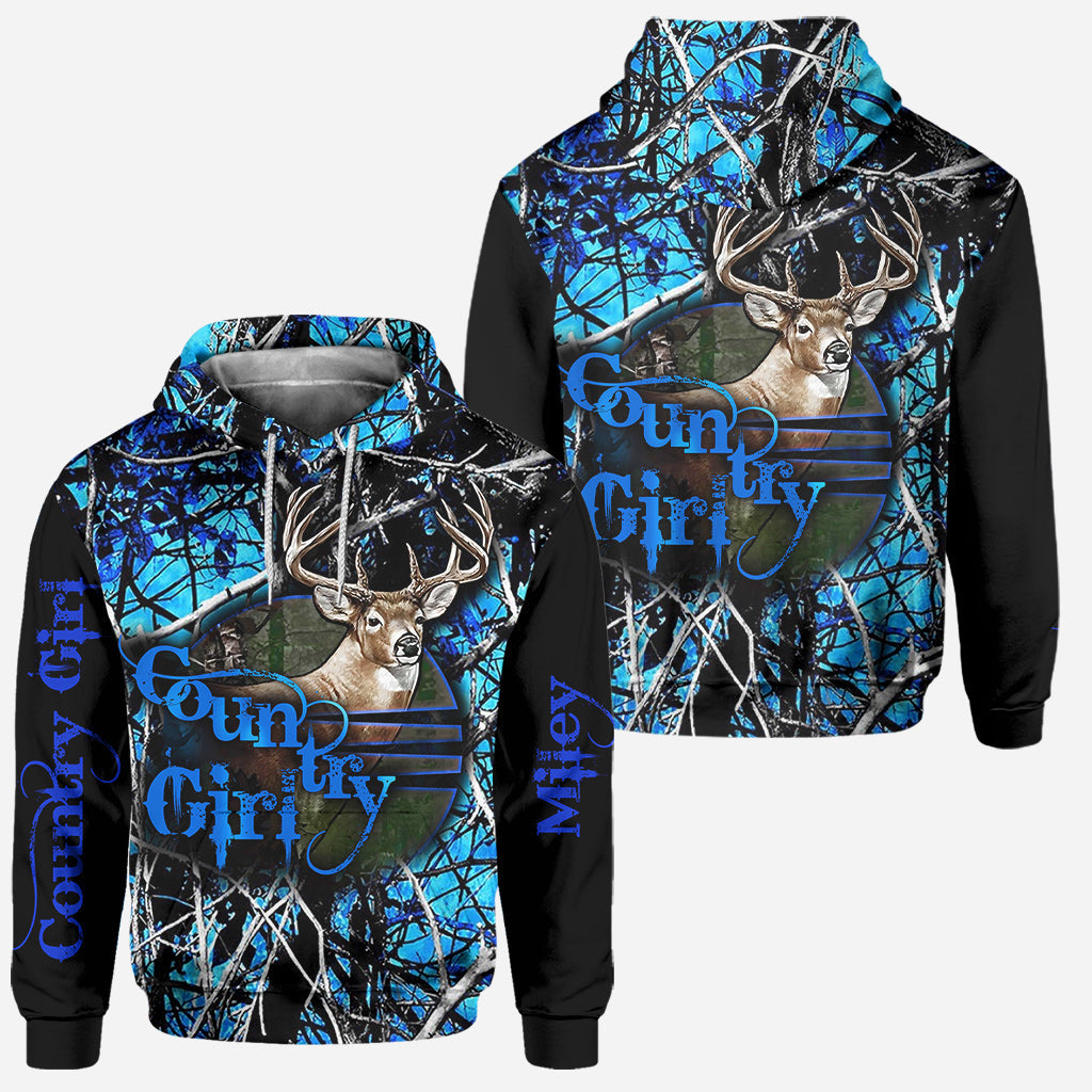 Country Girl - Personalized Hunting Hoodie and Leggings