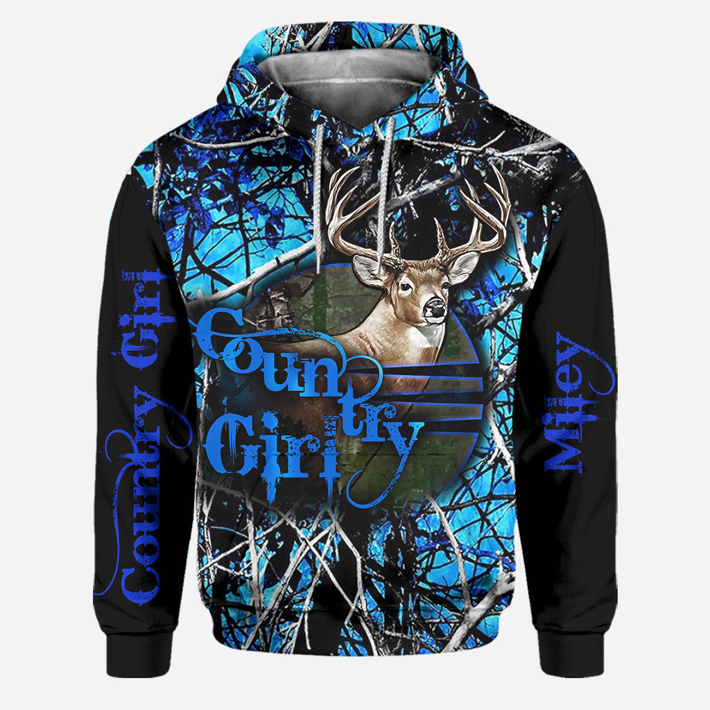 Country Girl - Personalized Hunting Hoodie and Leggings