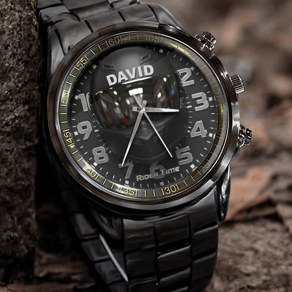 Rider Time – Personalisierte Motorrad-Handuhr