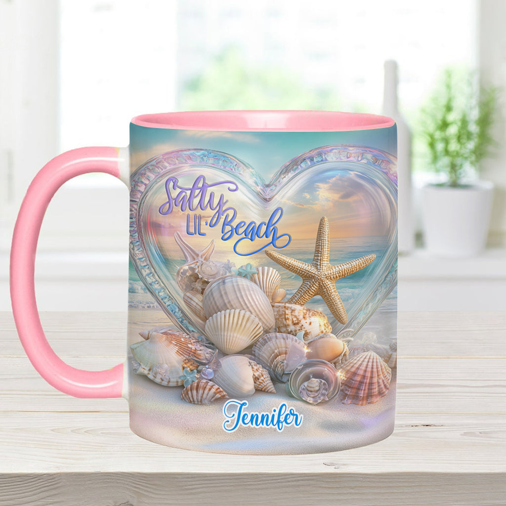 Salty Lil Beach – Personalisierte Tasse für Meeresliebhaber