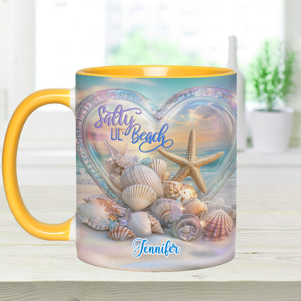 Salty Lil Beach – Personalisierte Tasse für Meeresliebhaber