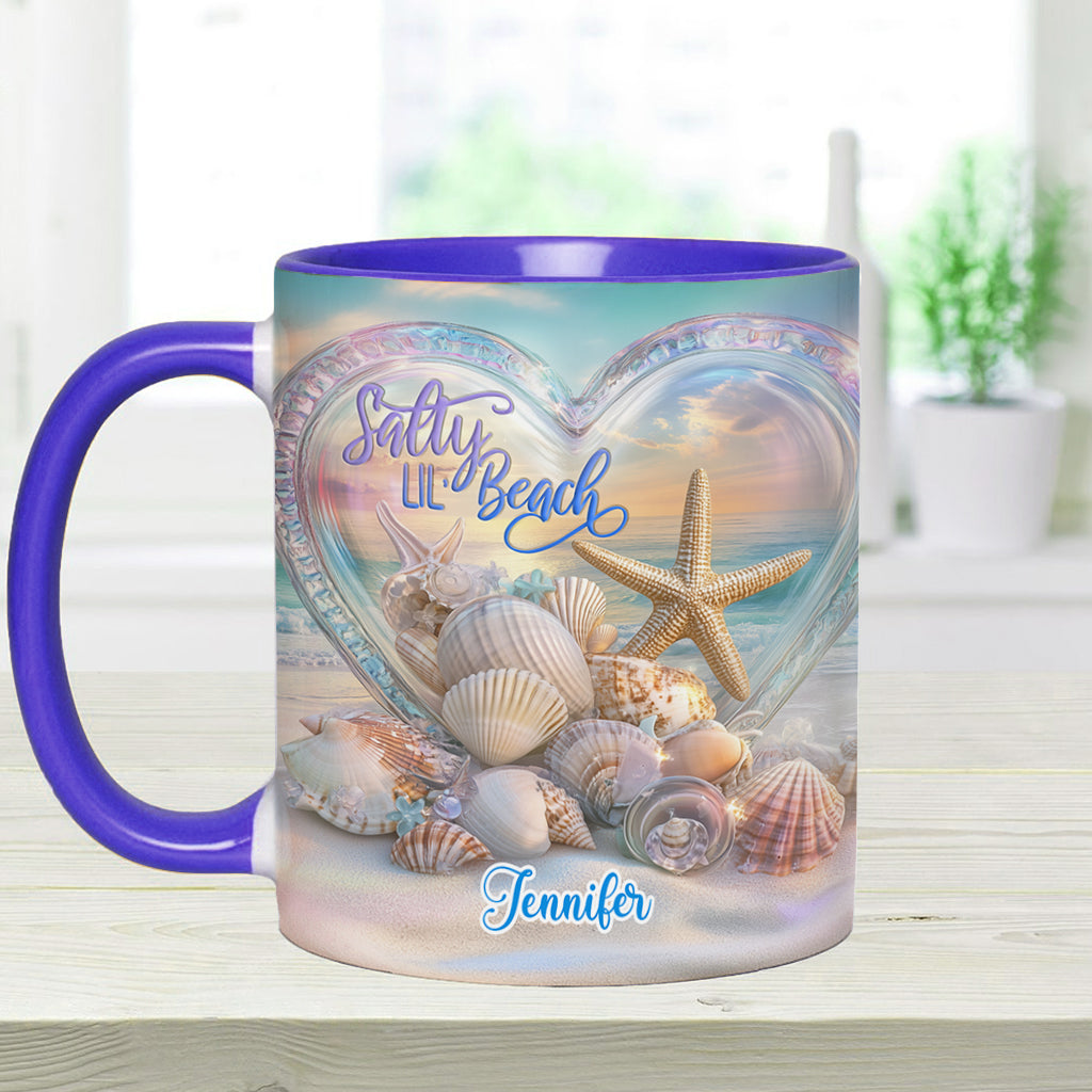 Salty Lil Beach – Personalisierte Tasse für Meeresliebhaber