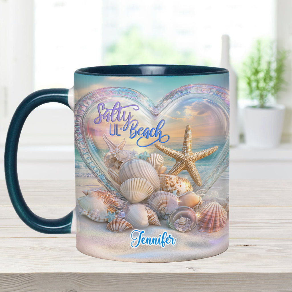 Salty Lil Beach – Personalisierte Tasse für Meeresliebhaber