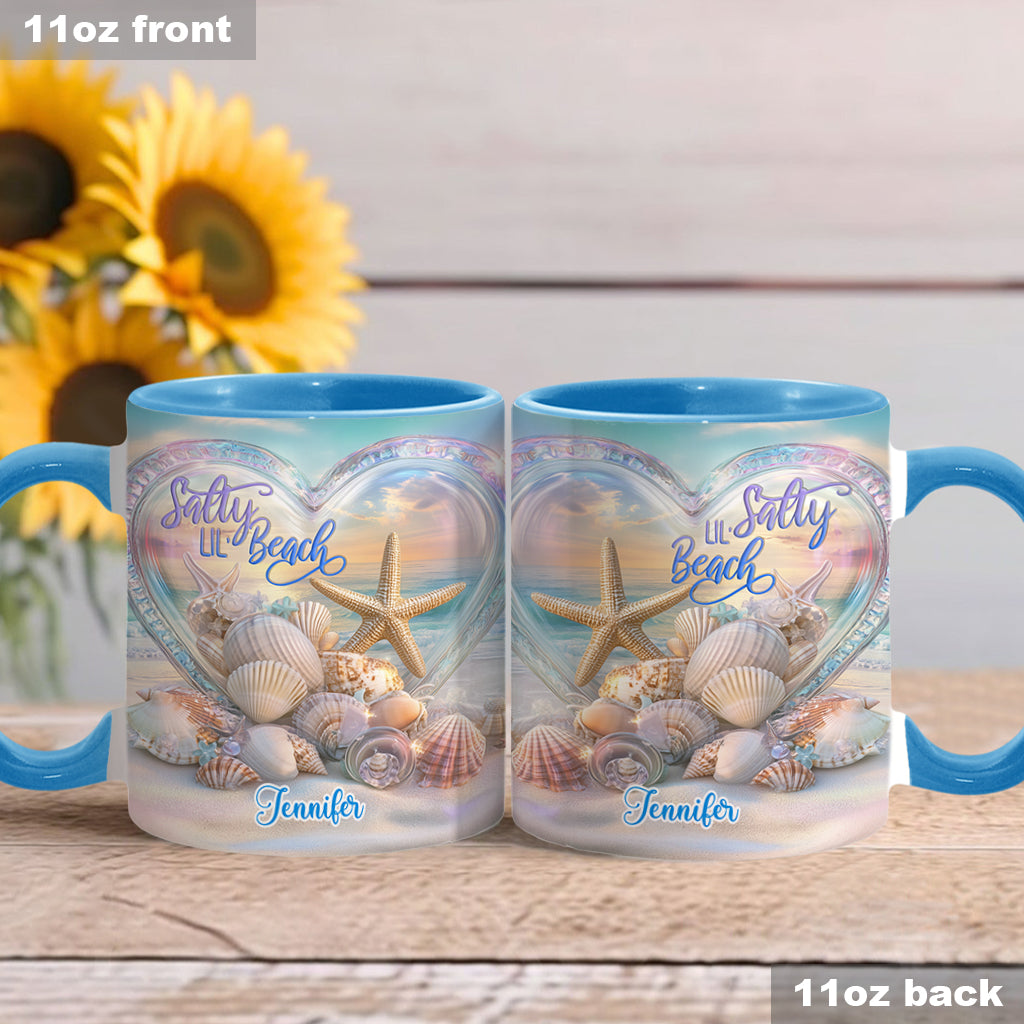 Salty Lil Beach – Personalisierte Tasse für Meeresliebhaber