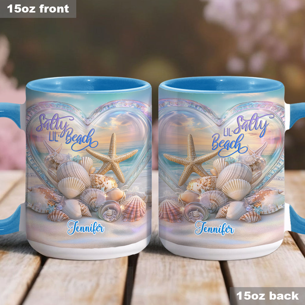 Salty Lil Beach – Personalisierte Tasse für Meeresliebhaber