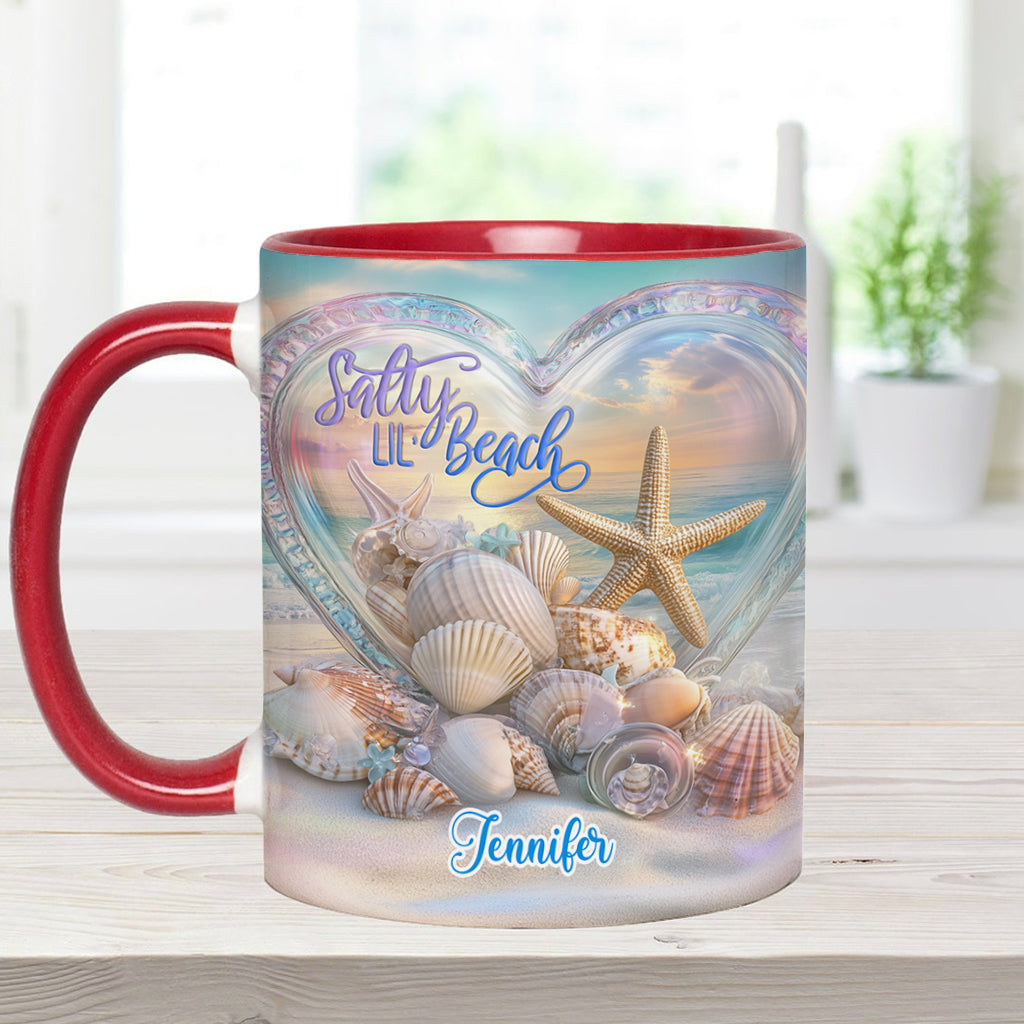 Salty Lil Beach – Personalisierte Tasse für Meeresliebhaber
