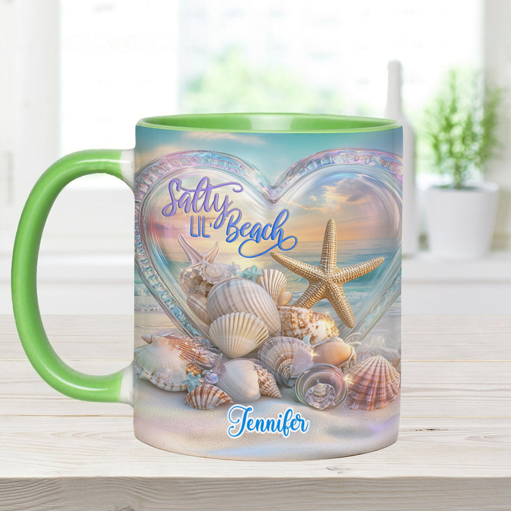 Salty Lil Beach – Personalisierte Tasse für Meeresliebhaber
