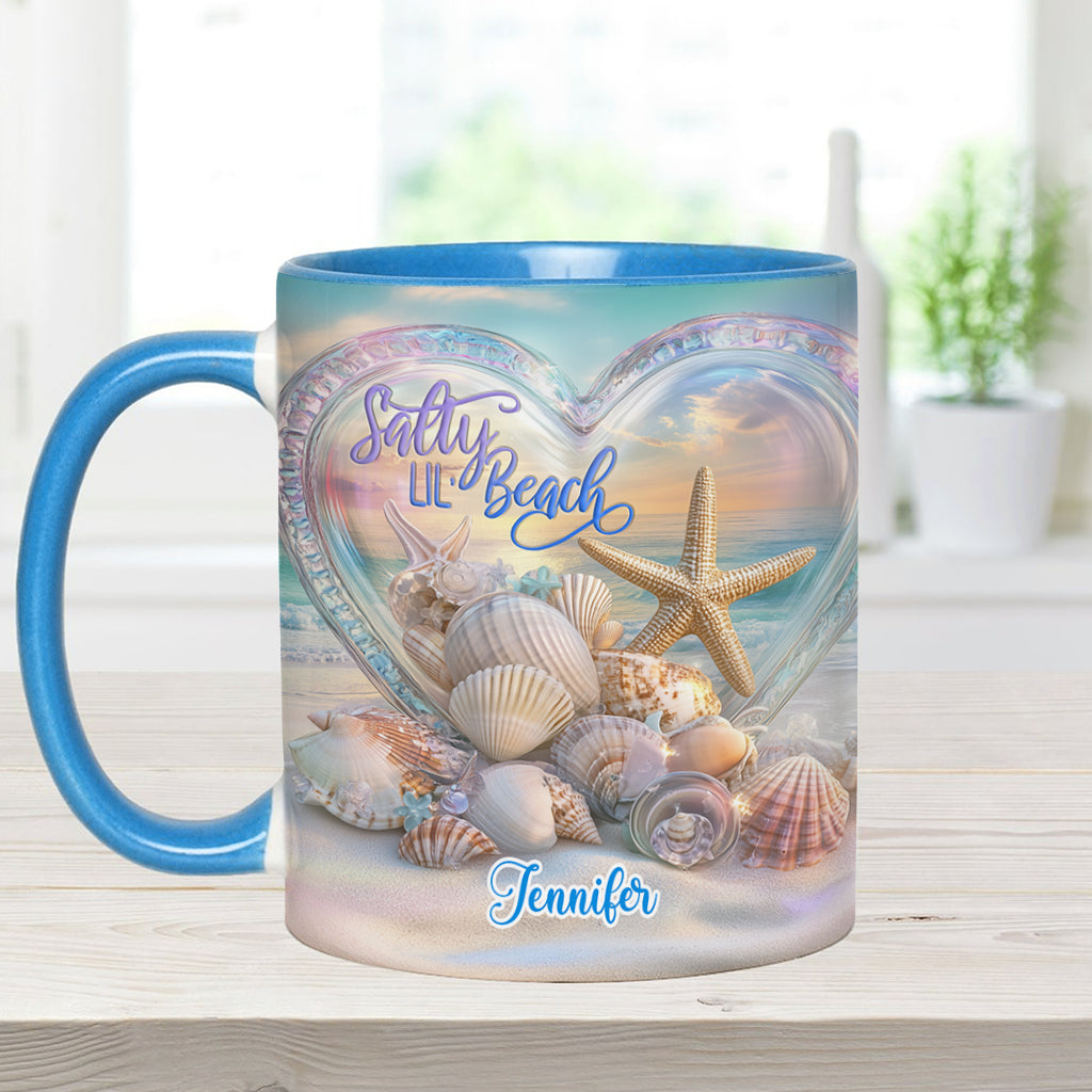 Salty Lil Beach – Personalisierte Tasse für Meeresliebhaber
