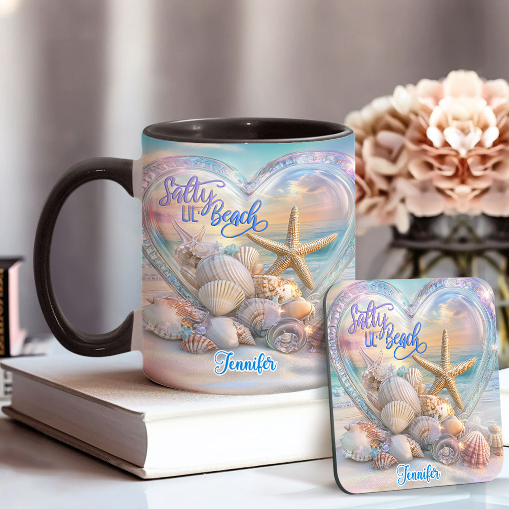 Salty Lil Beach – Personalisierte Tasse für Meeresliebhaber
