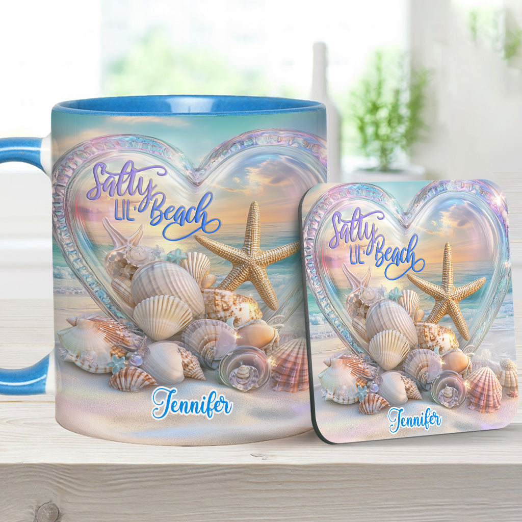 Salty Lil Beach – Personalisierte Tasse für Meeresliebhaber
