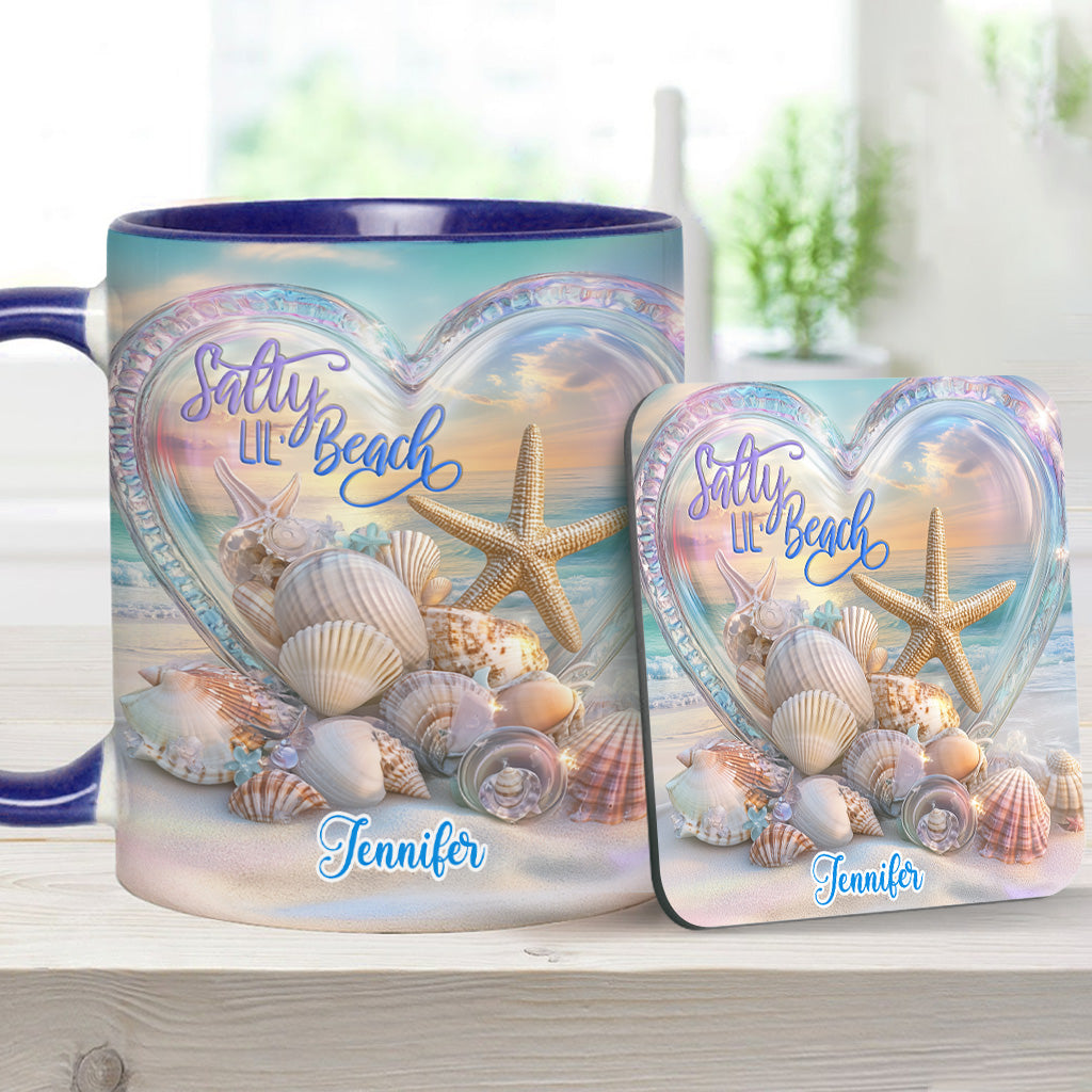 Salty Lil Beach – Personalisierte Tasse für Meeresliebhaber