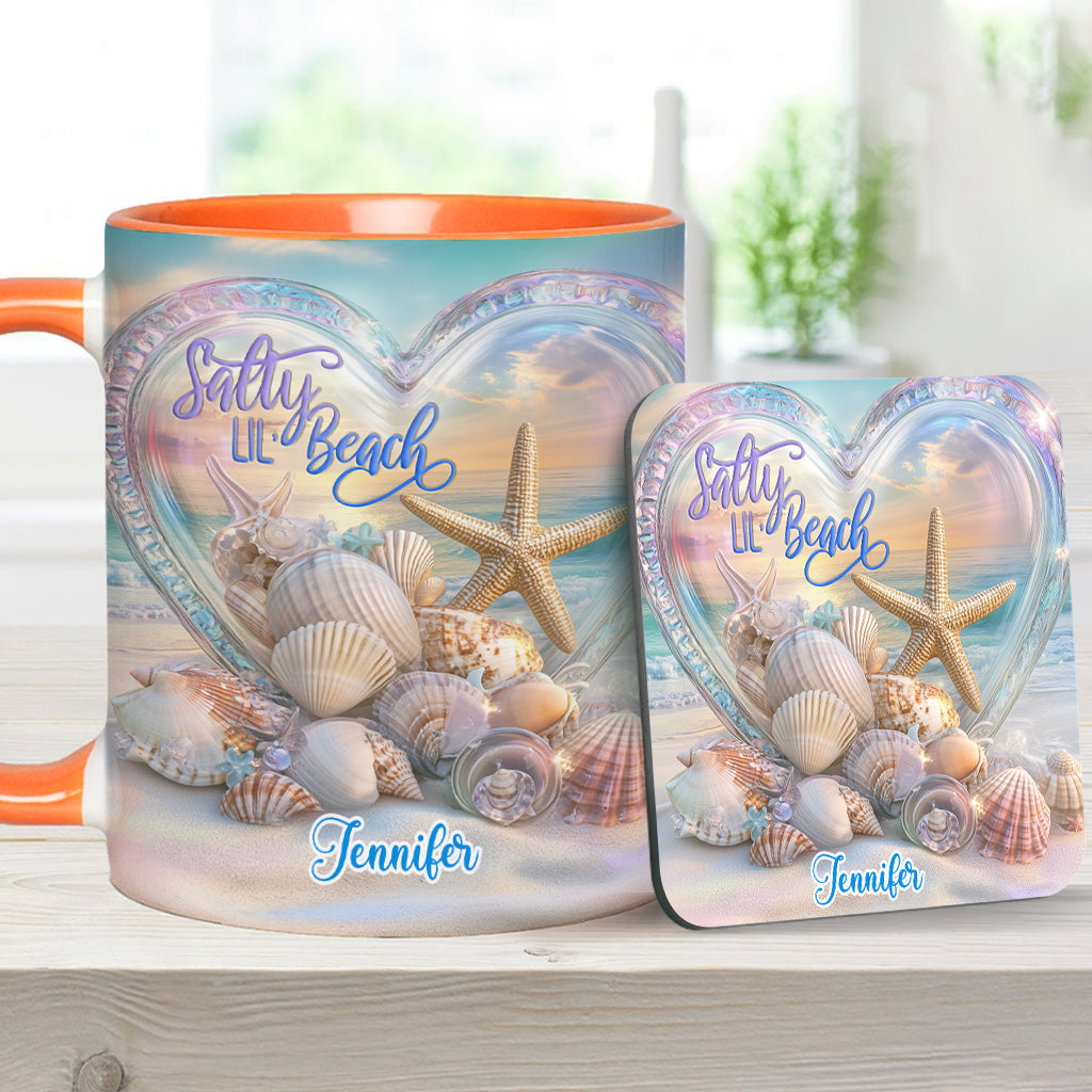Salty Lil Beach – Personalisierte Tasse für Meeresliebhaber