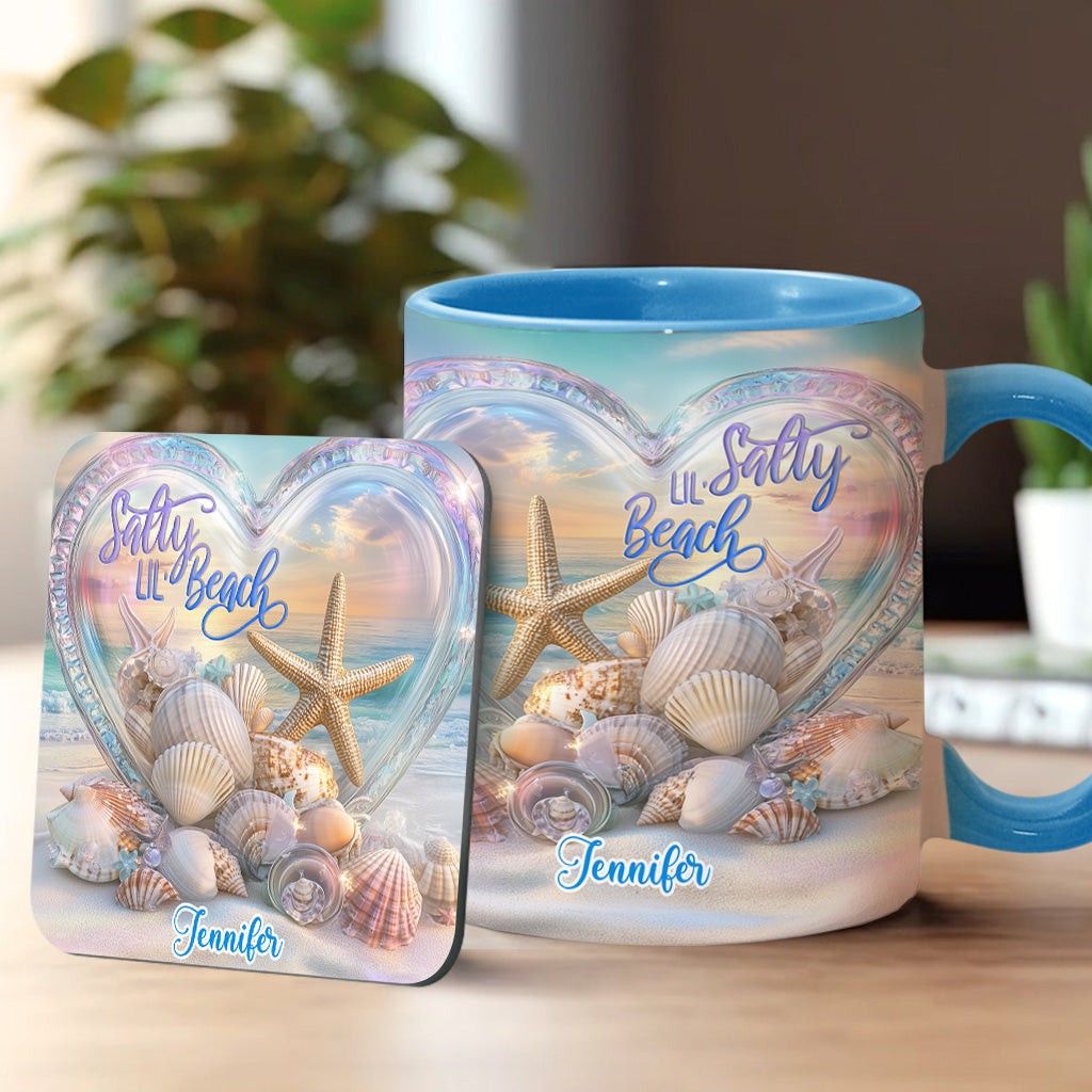 Salty Lil Beach – Personalisierte Tasse für Meeresliebhaber