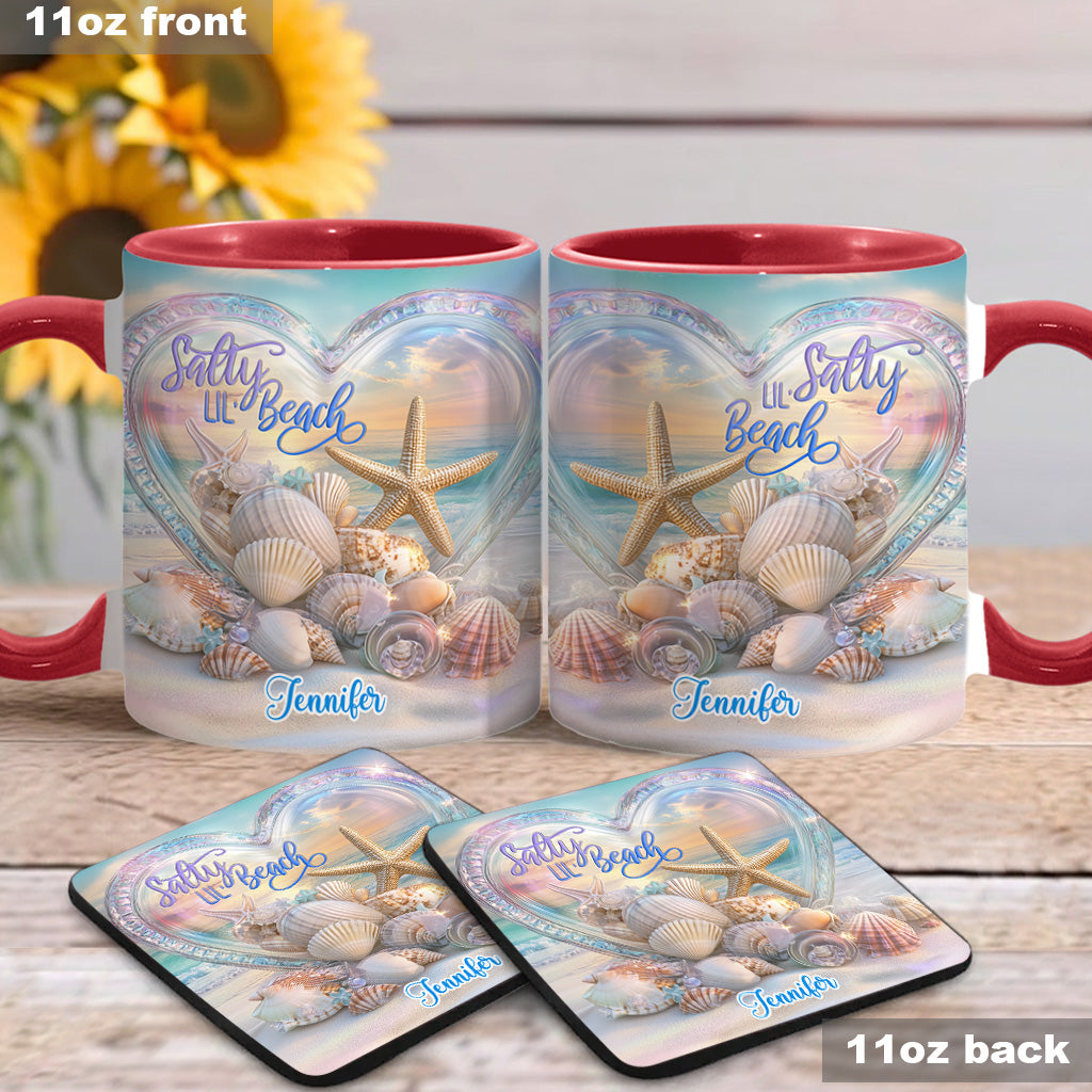 Salty Lil Beach – Personalisierte Tasse für Meeresliebhaber