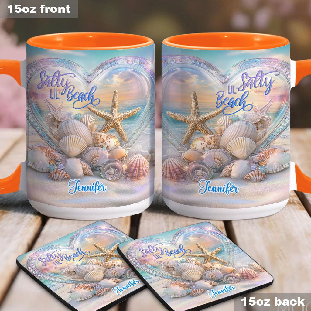 Salty Lil Beach – Personalisierte Tasse für Meeresliebhaber