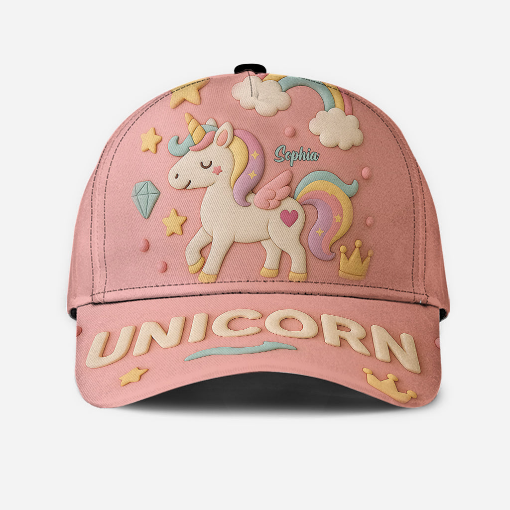 Cute Unicorn - Personalized Kid Classic Cap
