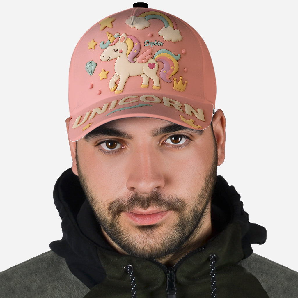 Cute Unicorn - Personalized Kid Classic Cap