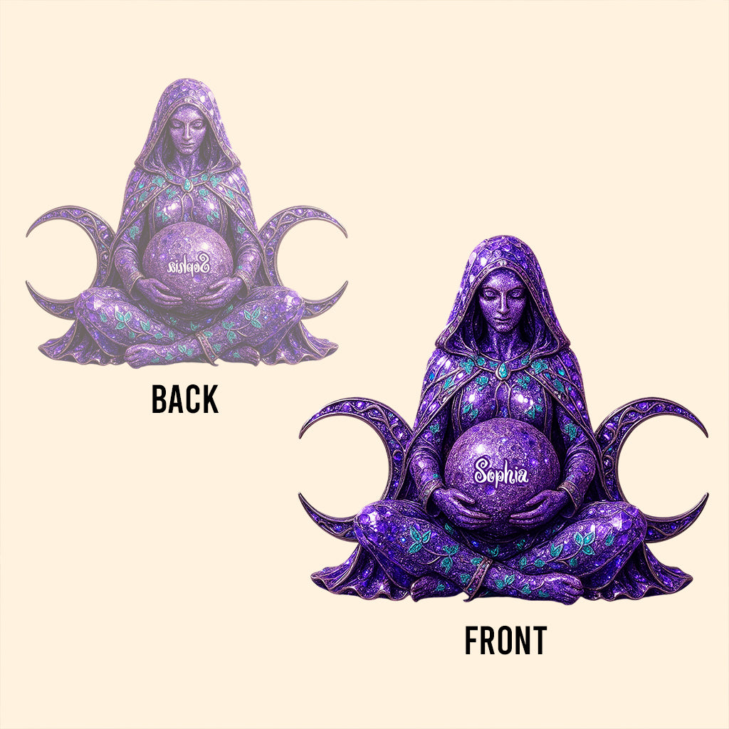 Triple Moon - Personalized Witch Custom Shaped Acrylic Plaque