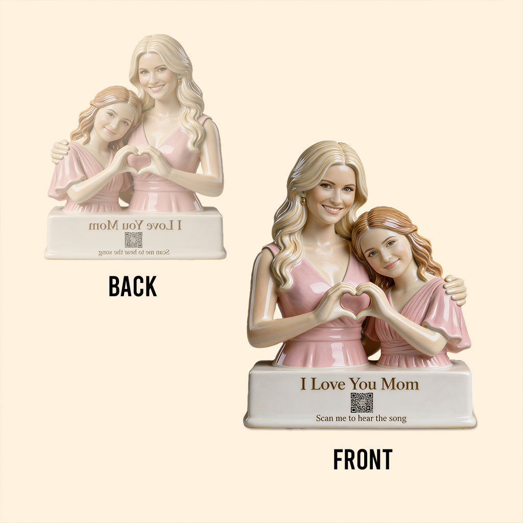 Hear The Song - Personalized Mother Custom Shaped Acrylic Plaque