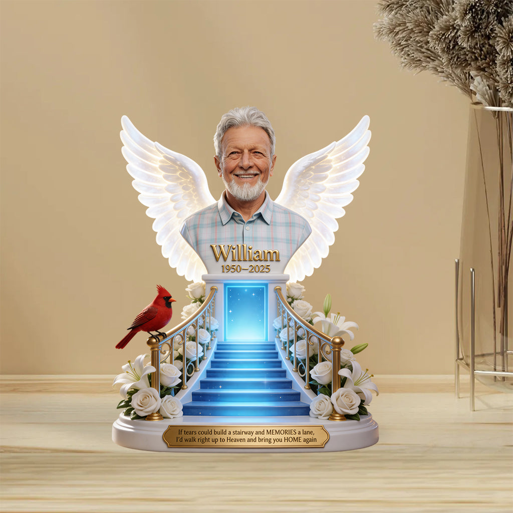 Gedenkgeschenk – Personalisierte Gedenktafel aus Acryl in individueller Form