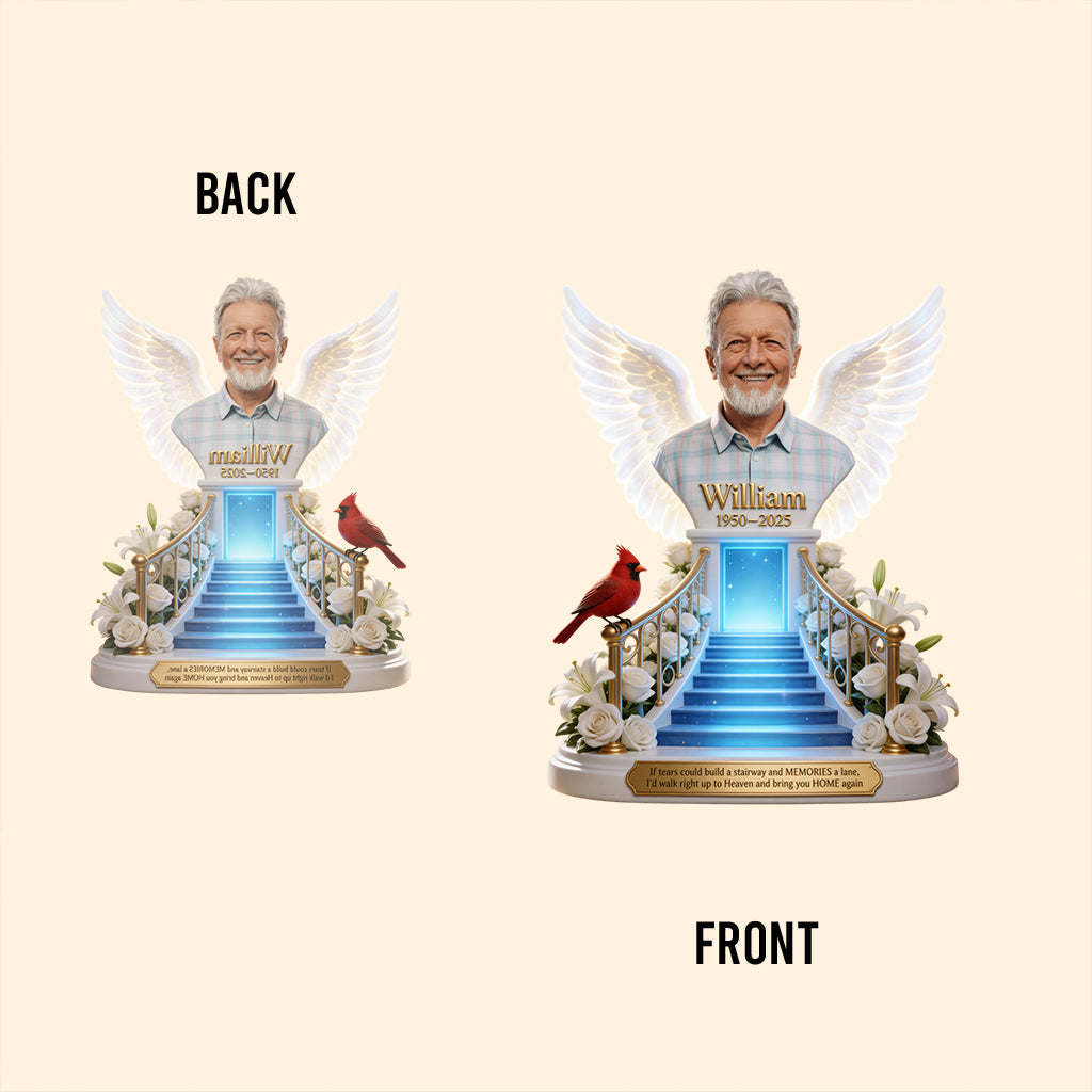 Gedenkgeschenk – Personalisierte Gedenktafel aus Acryl in individueller Form