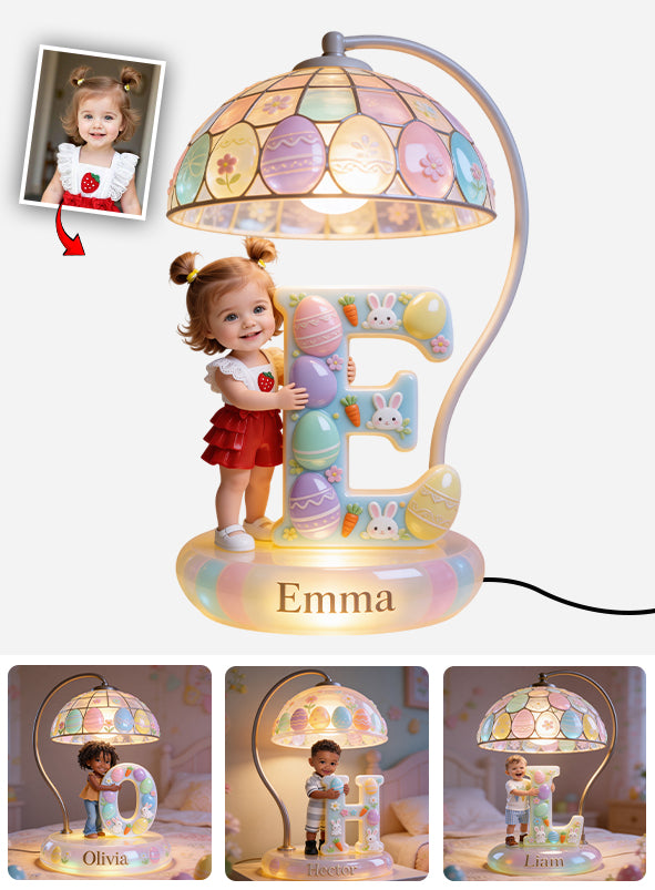 Easter Bunny Kids - Personalized Kid Acrylic LED Night Light