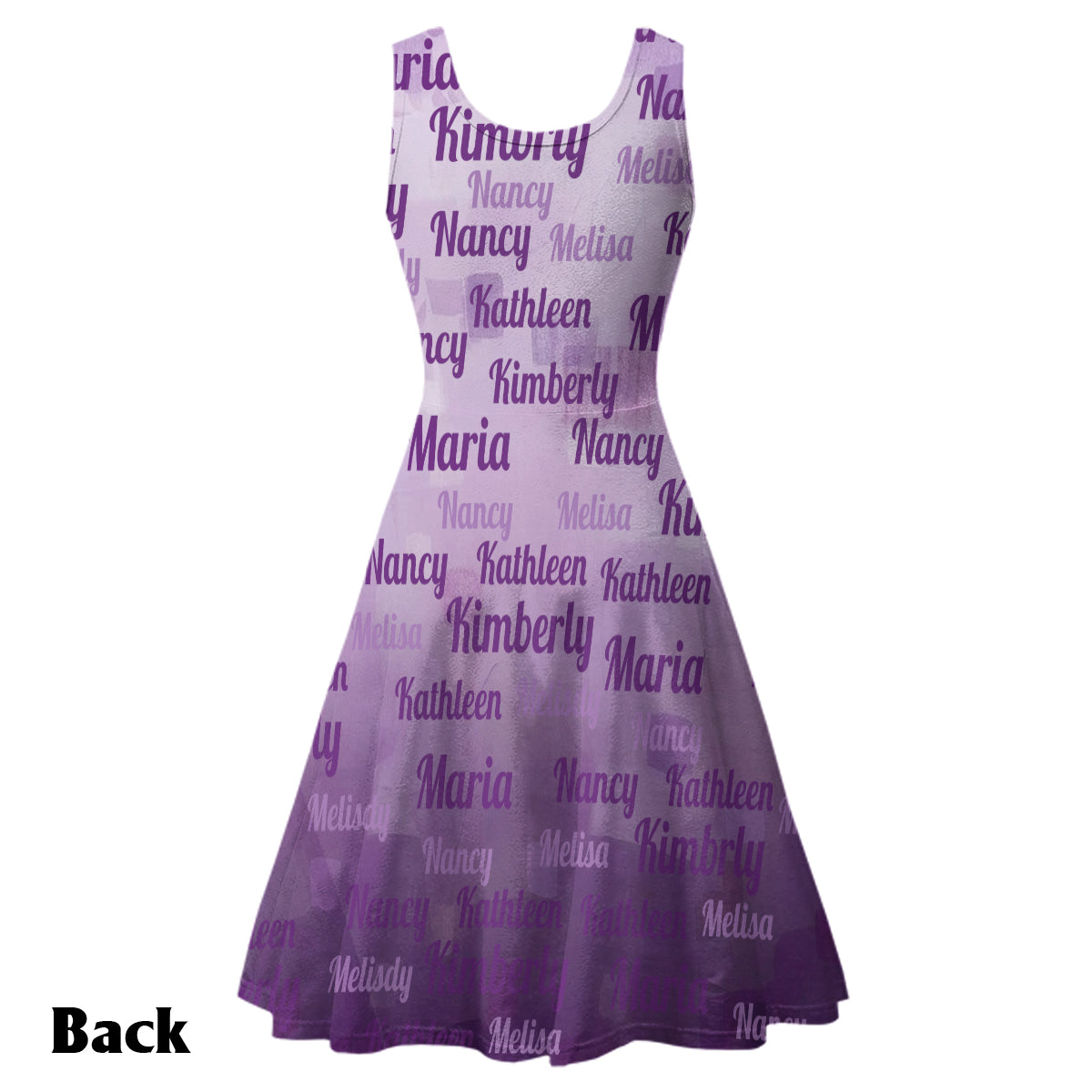 Best Nana Ever - Personalized Grandma Sleeveless Dress