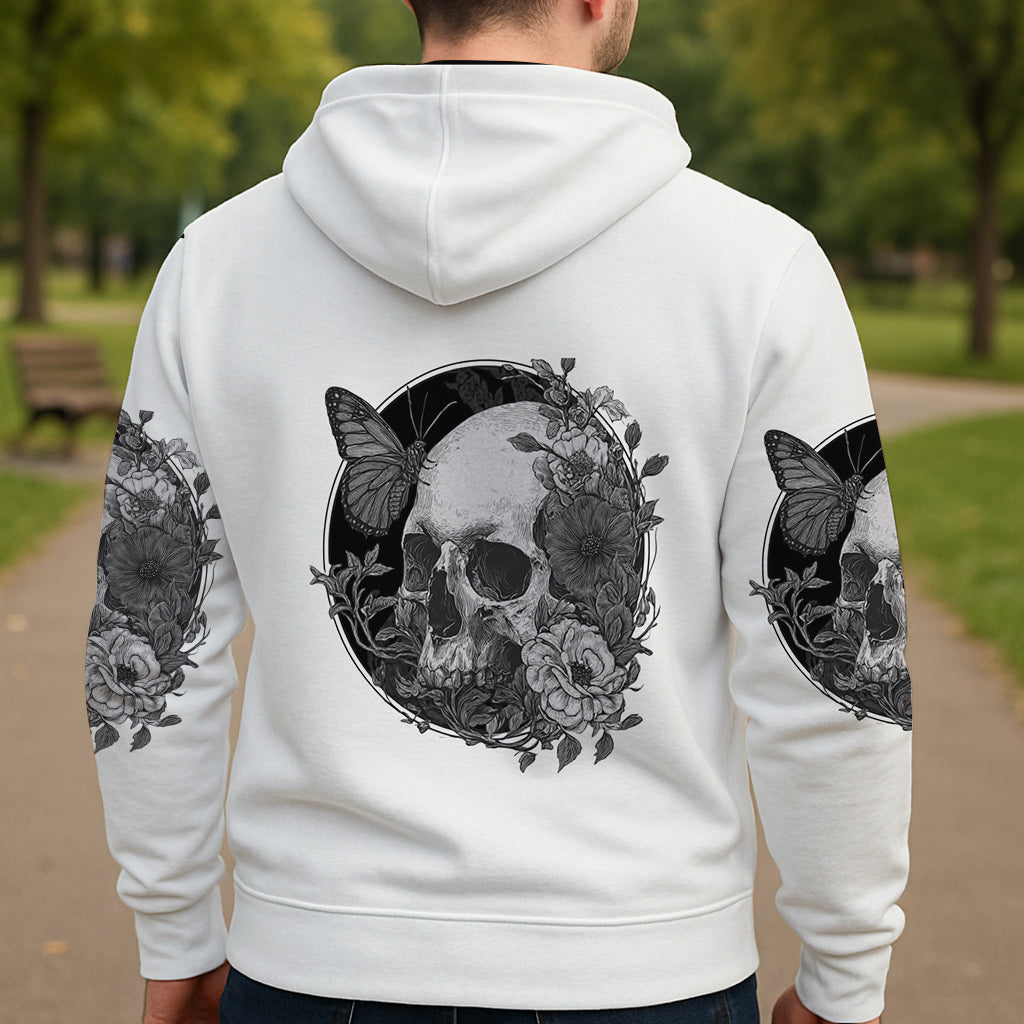White Skull - Personalized Skull All Over Shirt