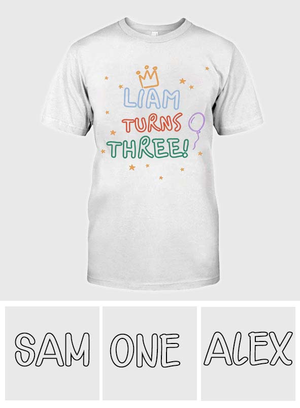 Happy Birthday - Personalized Birthday T-shirt And Hoodie