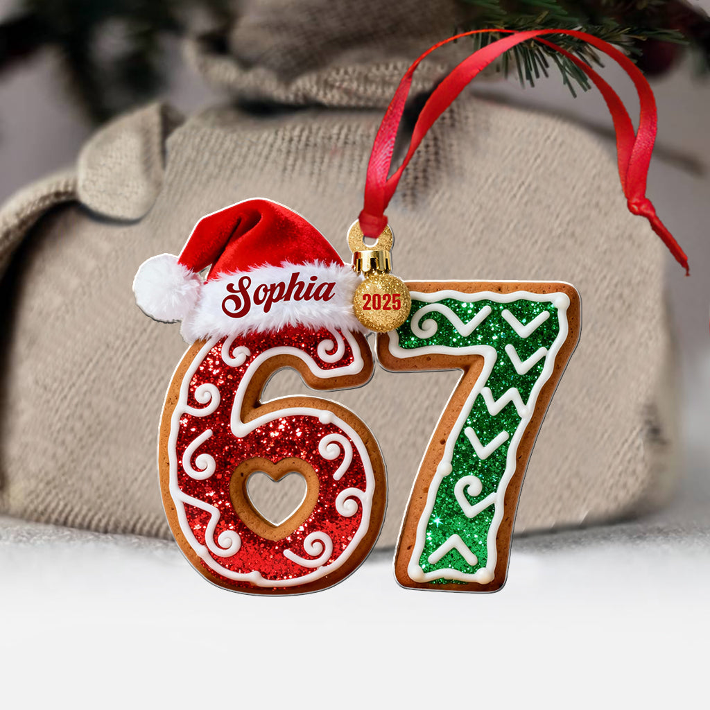 Six Seven - Personalized Christmas Ornament