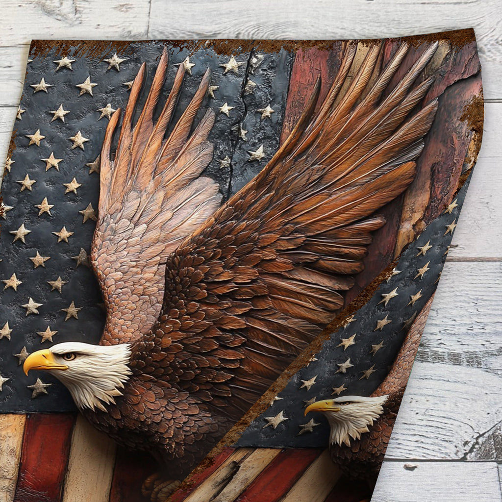 Gott segne Amerika – Personalisierte Gartenflagge zum Unabhängigkeitstag/4. Juli