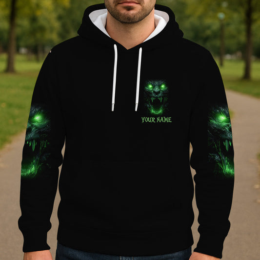 Leuchtender Totenkopf – Personalisiertes Totenkopf-Shirt