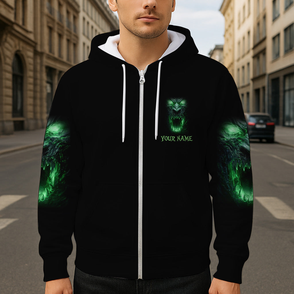 Leuchtender Totenkopf – Personalisiertes Totenkopf-Shirt