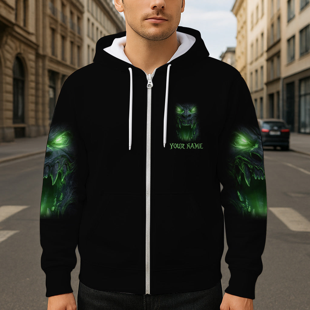 Leuchtender Totenkopf – Personalisiertes Totenkopf-Shirt